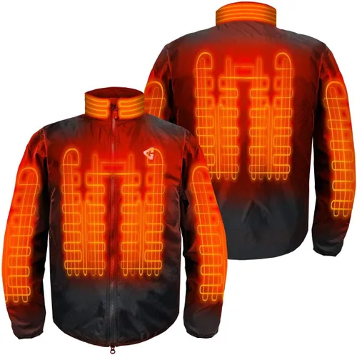 Vista 4 de Gerbing - Forro térmico para chaqueta, 12 V, para motocicleta - Equipo de 7 zonas de calor