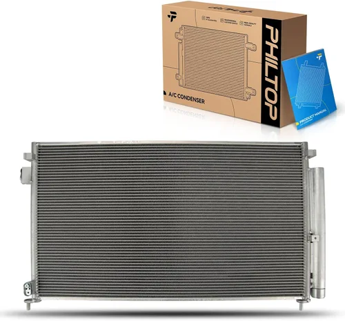 Vista 20 de PHILTOP Reemplazo del condensador de aire acondicionado para Ram1500 2003-2008, Ram2500 2003-2008, Ram3500 2003-2008, para OEM 5072993AB, 5072993AA