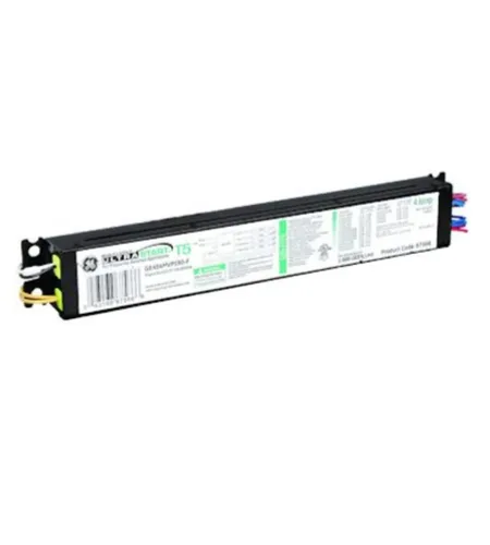 GE UltraStart 67566-4 - Lámpara F54T5/HO - 120/277 voltios - Inicio programado - Factor de balasto 1.0