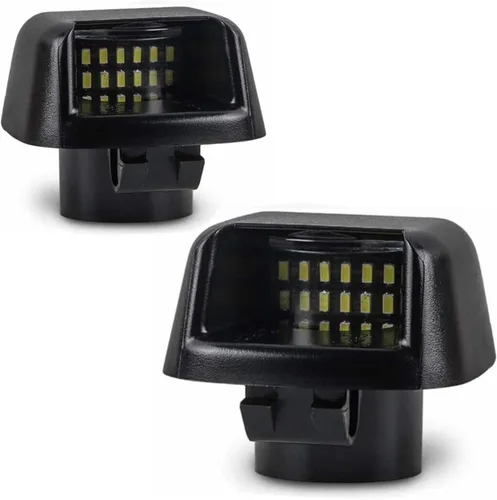 Vista 9 de Yankok Carcasa de luz de matrícula OE para Frontier D40 07-21, Titan y Xterra 07-15, Armada 08-15, Suzuki Equator 09-12