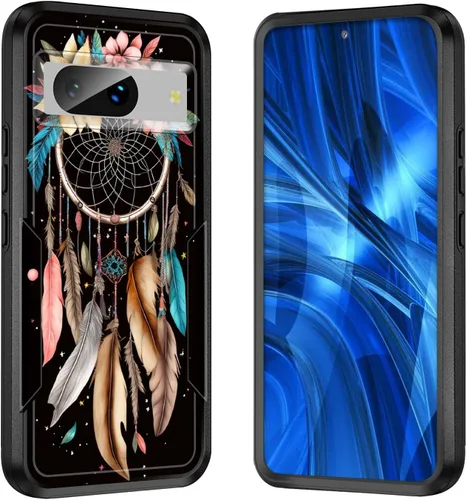 Vista 18 de Funda para Pixel 7A, [probada contra caídas de grado militar] Funda protectora resistente a prueba de golpes para Google Pixel 7A de 6.1 pulgadas