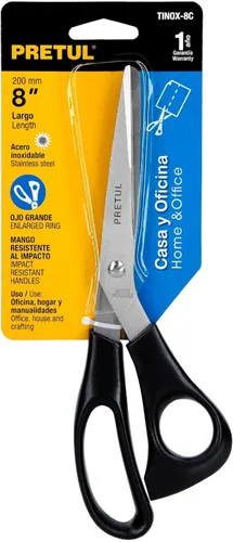 Vista 4 de Hogar y oficina Tijera 8 ', Pretul