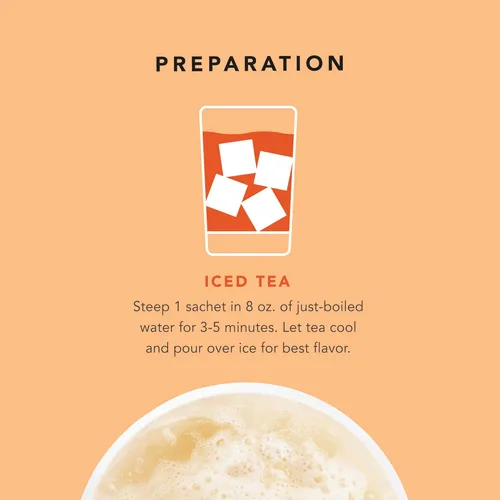 Vista 4 de Pinky Up Bolsitas de té Boba de mango y guayaba - Té de burbujas de hoja entera sin calorías - Regalo Boba 12 bolsas de té biodegradables