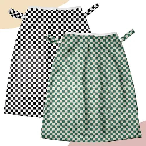 Vista 9 de Mama Koala Revestimiento de cubo para pañales de tela, reutilizable y lavable, impermeable, con correa para cubos de pañales, paquete de 2 (B003M)