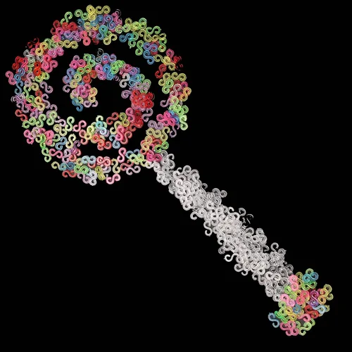 Vista 7 de 2000 clips S clips de goma para bandas de goma, conectores lyfLux de goma, fabricación de pulseras, artesanías de bricolaje, accesorios exquisitos