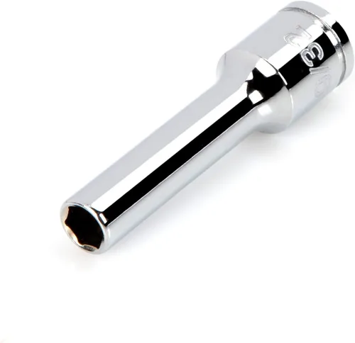 Vista 30 de TEKTON Unidad de 3/8 pulgadas x 1 pulgada de enchufe semiprofundo de 6 puntos SHD14025