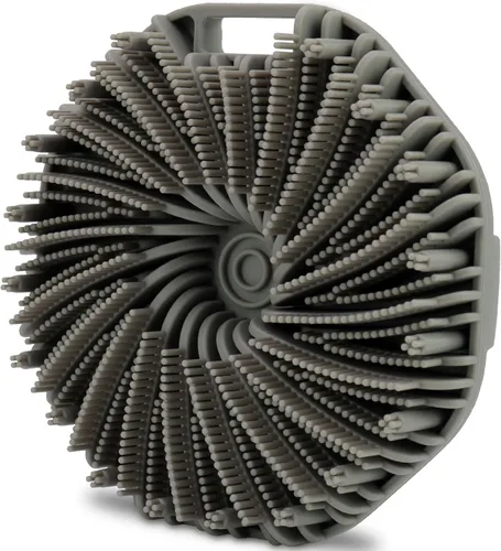 HAYSNA Limpiador corporal de silicona, exfoliante corporal para hombre, exfoliante suave, adecuado para todo tipo de piel, cepillo de ducha de mano,