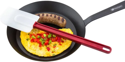 Vista 6 de Restaurantware Met Lux - Espátula de alto calor de 10 pulgadas, 1 espátula resistente al calor en forma de cuchara, apta para lavavajillas, espátula