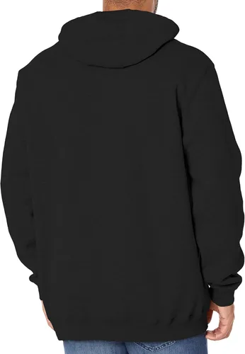 Vista 2 de Carhartt Sudadera holgada para hombre, de densidad media, con logotipo y gráfico en la manga