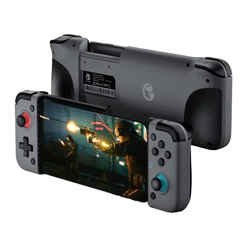 GameSir X2 Bluetooth Mobile Gaming Controller for iPhoneAndroid Phone, Wireless Phone Game Controller with 500mAh Battery, Stretch Design Up to