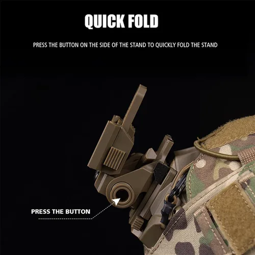 Vista 5 de Casco táctico visión nocturna gafas montaje L4G24 NVG montaje para PVS 15/18 GPNVG18