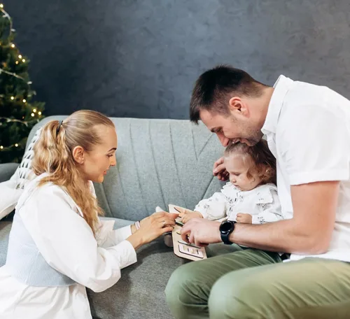 Vista 7 de Rompecabezas de madera con nombre personalizado para niños con letras extra grandes, rompecabezas personalizado con nombre de bebé para niños