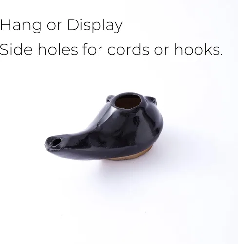 Vista 7 de Lámpara de aceite herodiano hecha a mano – Lámpara de arcilla de estilo bíblico antiguo para uso ritual, lámpara de aceite de oliva de cerámica