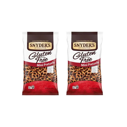 Vista 10 de Snyder's of Hanover, Mini pretzels sin gluten, bolsa de 8 onzas