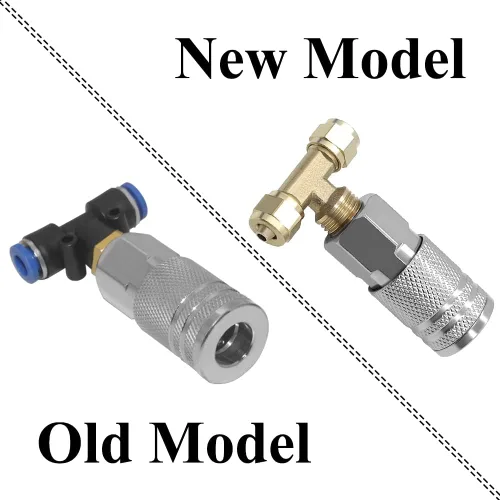 Vista 8 de Beduan Kit de pistola de soplado de aire con manguera neumática de poliuretano de 16 pies de largo, pistola de aire resistente para compresor