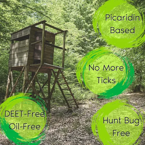 Vista 5 de Zone Realtree Picaridin - Repelente de insectos de 8 onzas, paquete doble de repuesto; protección de picaridina de 12 horas contra mosquitos