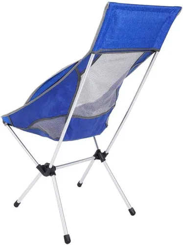 Vista 3 de qiuqiu Silla plegable portátil, de aleación de aluminio para la pesca al aire libre camping senderismo con bolsa de transporte
