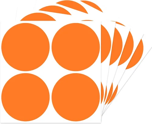 Vista 8 de STARLIBOO Calcomanías de punto negro, calcomanías circulares extraíbles de 3 pulgadas, para oficina, venta de garaje, venta de patio (200 piezas)