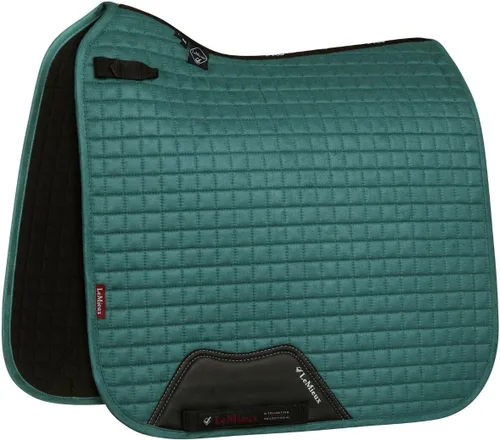 Vista 6 de LeMieux Suede Dressage Square - Almohadillas de sillín inglesas para caballos - Equipos y accesorios de equitación ecuestre
