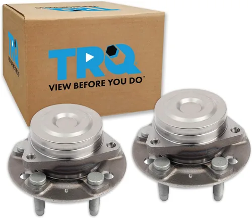 Vista 171 de TRQ Par de conjunto de cubo de cojinete de rueda delantera izquierda derecha, 2 piezas compatible con Lexus GX460 2003-2009 GX470 2003-2023 Toyota