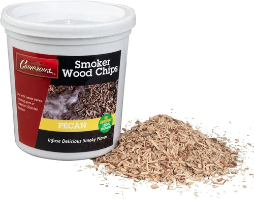 Vista 12 de Camerons - Virutas de madera de manzana extra finas 100% naturales para ahumadores (1 pinta, 0,473 L) - Virutas de aserrín de madera secas al horno