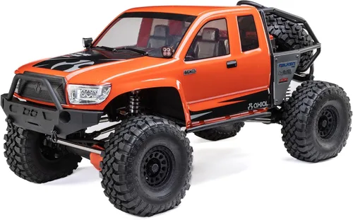 Axial RC Crawler 1/6 SCX6 Trail Honcho 4WD RTR (transmisor y receptor incluidos, batería y cargador no incluidos), rojo, AXI05001T1, camiones