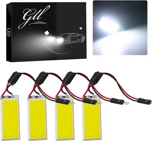 Vista 14 de Grandview Panel de Luz de Cúpula LED COB 18SMD Super Blanco de Ahorro de Energía para Interior de Auto Coche Luz de Placa de Lectura