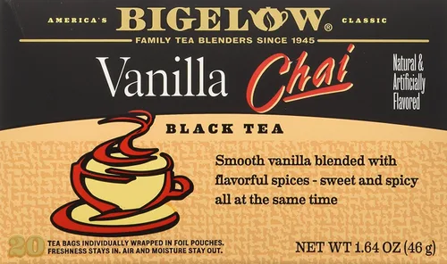 Vista 87 de Bigelow American Breakfast Black Tea, cajas de 20 sobres (paquete de 6), té negro con cafeína, 120 bolsas de té en total