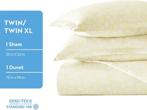 Vista 37 de Linen Market Funda de edredón individual para cama individual – Experimenta una comodidad similar a un hotel con una suavidad inigualable
