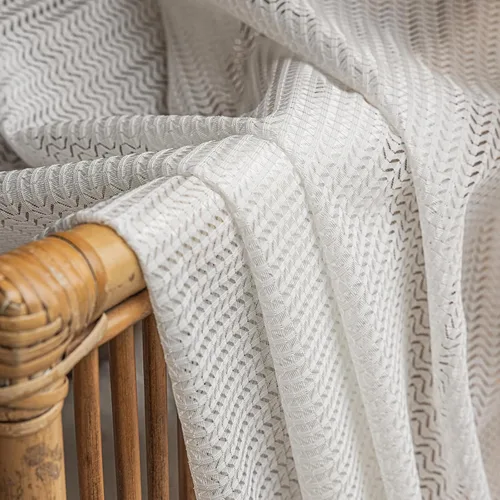 Vista 9 de Cortinas semitraslúcidas beige para sala de estar de 54 pulgadas de largo, paneles de ventana plisados con textura de lino para dormitorio, cortinas