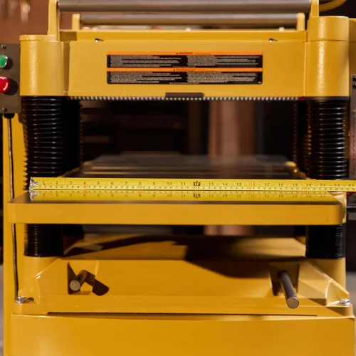 Vista 14 de Powermatic Cepilladora de 20 pulgadas de grosor para carpintería, cabezal de corte de estilo helicoidal con velocidad de alimentación de 4