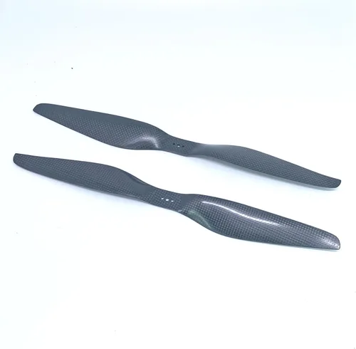 Vista 8 de 2 pares de hélice KingVal de repuesto de fibra de carbono 1255 CW/CCW compatible con RC Drone Quadcopter