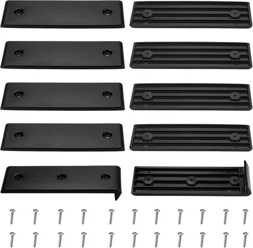 10 piezas de almohadillas deslizantes y extremos resistentes para cualquier lanzamiento y carga de lancha, remolque de barco más fácil, 3 x 10