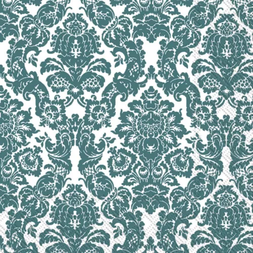 Vista 5 de Boston International BF797097 - Servilletas de papel para buffet IHR de toalla de invitado, 8.5" x 4.5", Blanco Palacio/Negro