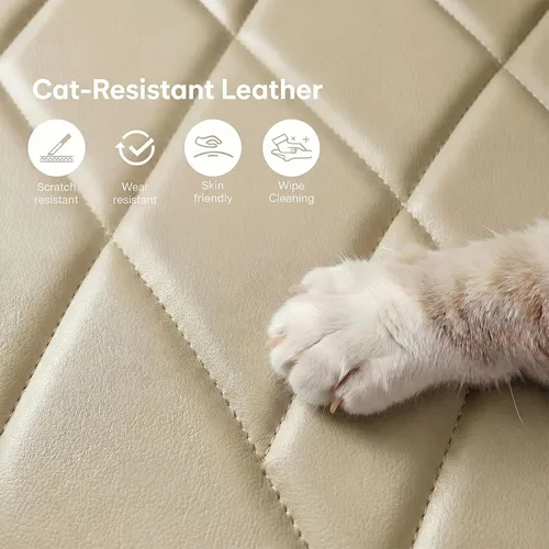 Vista 5 de Silla de Escritorio sin Brazos, Silla de Oficina Moderna para el Hogar sin Brazos, Silla de Computadora con Altura Ajustable y Balanceo, Silla