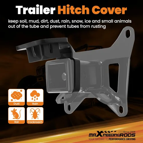 Vista 5 de maXpeedingrods Enganche Trasero para Remolque, Receptor de 2 Pulgadas, para Honda Talon 1000R/1000X 2019-2023, Kit de Enganche de Remolque