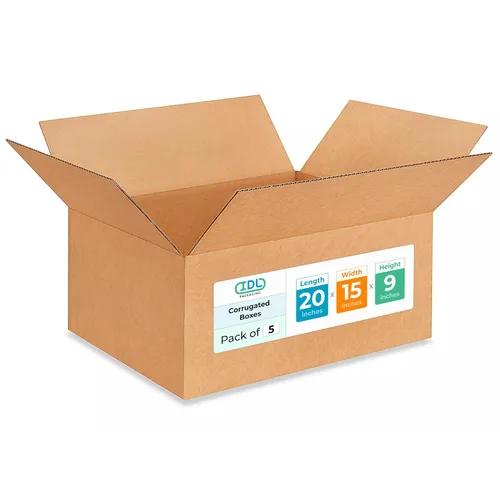 Vista 252 de Cajas largas de mudanza y envío de 18 x 9 x 9 pulgadas (paquete de 10) – Extra resistentes 200 libras frente a las regulares – Cajas de embalaje