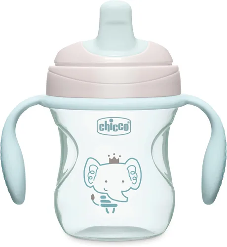 Vista 11 de Chicco Entrenador, boquilla semi-suave, taza para sorber sin derrames para Gris