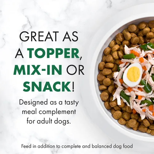 Vista 10 de Nutro So Simple Meal Complemento de comida húmeda para perros, recetas de pollo y pato en caldo de hueso, paquete variado de 8 unidades, 2 onzas
