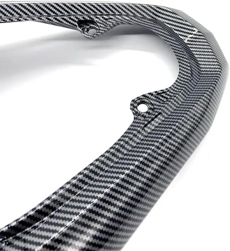 Vista 3 de GLoyer Motorcycle Windshield Z900 Motorcycle Rear Seat Cover Side Panel Guard Fairing Cowl Ducktail Compatible with Kawasaki Z 900 2017 2018 2019