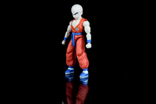 Vista 4 de Dragon Ball Super - Dragon Stars - Krillin, figura de acción de 6.5 pulgadas