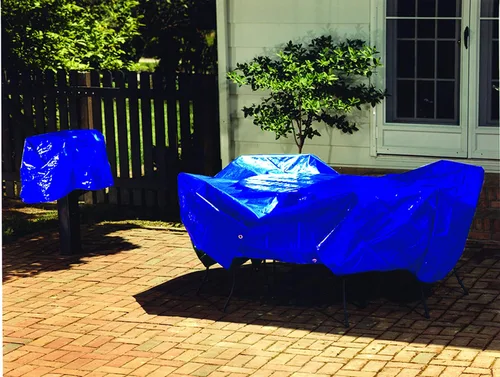 Vista 3 de Dewitt 555887 - Toldo para exteriores, 2.3 onzas/pequeño, color azul