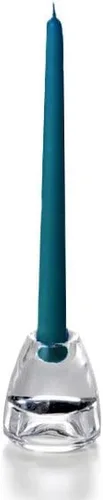 Vista 151 de Yummi Velas cónicas Blue Jade - 10 pulgadas - 12 por paquete