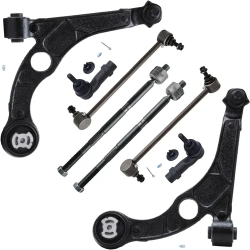 Vista 59 de Detroit Axle - Kit de suspensión frontal de 8 piezas para Chevy GMC Silverado Sierra Suburban 1500 Yukon Avalanche Cadillac Escalade brazos