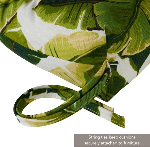 Vista 67 de Greendale Home Fashions Aloha - Cojín para silla de respaldo alto para exteriores de 44 x 22 pulgadas