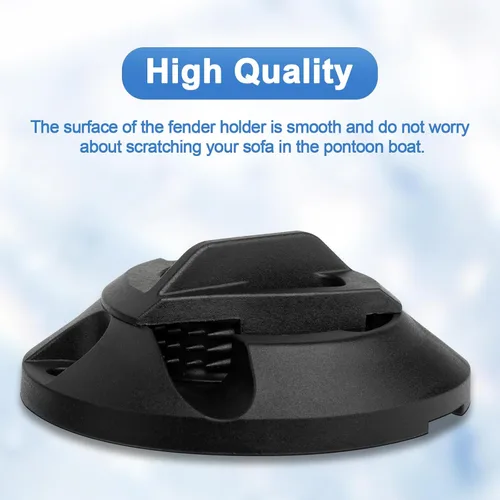 Vista 3 de Tacos de guardabarros sin nudo para rieles de túnel de barco, se adapta a cuerda de 1/4 pulgadas, guardabarros de barco se utilizan en la mayoría