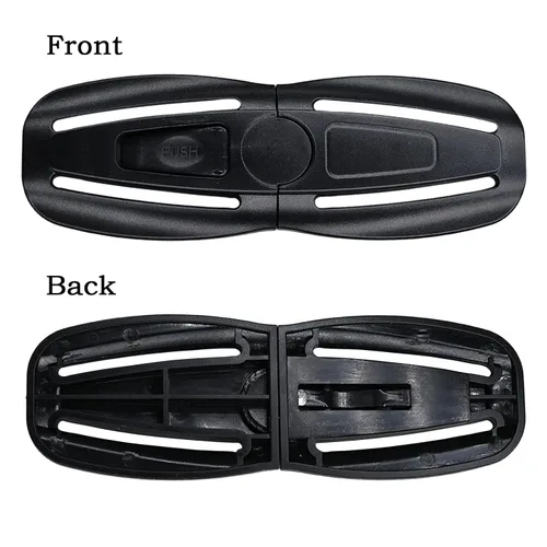 Vista 10 de Clip de arnés de pecho universal para asiento infantil y cinturón de pecho para asiento de bebé, hebilla de clip de repuesto universal para niños