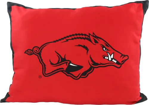 Vista 15 de College Covers Almohada de 28 x 20 pulgadas, Nebraska Cornhuskers