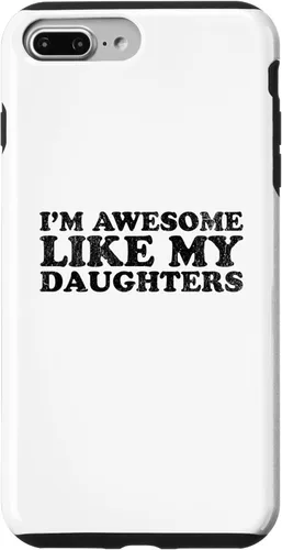 Vista 12 de Im Awesome Like My Daughters Funny Mom Dad Parent Case for iPhone 16