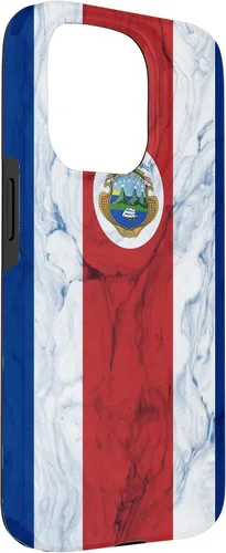 Vista 36 de Bandera de Costa Rica y fondo elegante - Funda del orgullo costarricense para iPhone 17